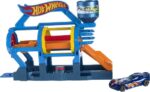 Hot Wheels Turbo Jet - Car Wash Racebaan - Afbeelding 4