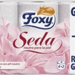 Foxy Silk Toilet Paper 3 Layers 4 + 2 Rolls