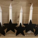 Kerst kandelaar LED op batterijen