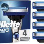 Lames De Rasoir Pour Homme Mach3 Turbo X4 GILLETTE