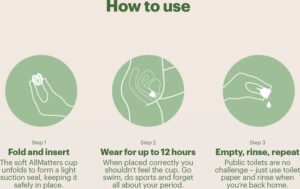 OrganiCup B - Menstruatiecup - Afbeelding 4