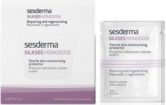550x348-26 Sesderma Silkses Protective Skin Moisturiser 3ml X 20 Single Doses - Afbeelding 1