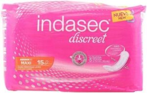 Incontinentie Maandverband Discreet Maxi Indasec - Afbeelding 2