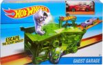 Hot Wheels Ghost Garage Racebaan - Hot wheels Autootjes Baan - Afbeelding 2