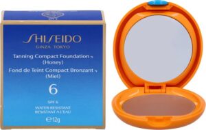 Shiseido Tanning Compact Foundation SPF 6 Honey - 12 g - foundation - Afbeelding 2