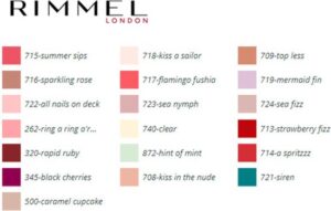 60 Seconds Super Shine Nail Polish By Rimmel #722-all-nails-on-deck-8ml - Afbeelding 3