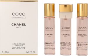 Chanel Coco MademoisElle EDT Refill 2 x 20 ml   EDT Refill with spray 20 ml  woman - Afbeelding 3