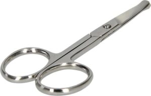 Beauty Essentials Neus en Oorhaarschaar – 13x7cm | Knipper voor Mannen en Vrouwen | Schaar voor Neushaar - Afbeelding 3