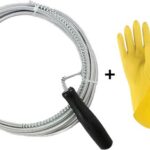 Ontstoppingsveer 3 Meter inclusief een 1 Paar Handschoen van Maxenza - Rioolontstopping - Afvoer Ontstoppen - Verstopte Gootsteen