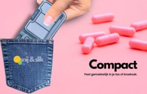 Pillensnijder | Pillenslijter en Pillenhouder van Snij&Slik â€“ Innovatief 2-in-1 Ontwerp en een Slimme Oplossing Door zijn Gebruiksgemak | Veiligheid | Duurzaam en Compact | Formaat van 11,9 x 6,3 x 1,8 cm | Bruin - Afbeelding 9