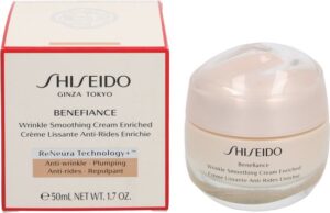 Shiseido Huidverzorging Benefiance Wrinkle Smoothing Cream Enriched Creme Anti Aging NormaleDroge Huid 50ml - Afbeelding 13