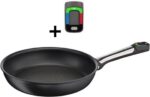 Tefal Assisteo Hoogwaardig Aluminium Sauteer Pan - 22 cm - Inclusief Digitale Intelligente Module