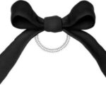 Invisibobble - Wrapstar - Zwart met print - Haarelastiek met lint - 1 stuk