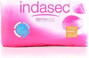 Incontinentie Maandverband Discreet Maxi Indasec - Afbeelding 4
