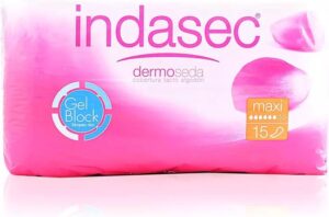 Incontinentie Maandverband Discreet Maxi Indasec - Afbeelding 3