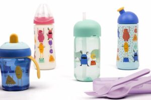 Eetset blauw - Afbeelding 3