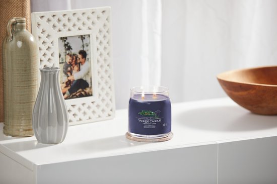 550x366-706 Yankee Candle - Lakefront Lodge Signature Medium Jar - Afbeelding 1