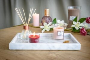 WoodWick Geurkaars Mini Rosewood 85 gr - Afbeelding 4