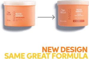 Wella Invigo Nutri Enrich Masker 500 ml - Haarmasker droog haar - Haarmasker beschadigd haar - Afbeelding 4
