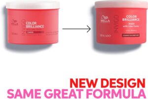 Wella Brilliance Haarmasker weerbarstig haar -500 ml - Haarmasker droog haar - Haarmasker beschadigd haar - Afbeelding 4