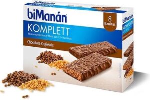 Bimanan Be Komplett Barritas #chocolate Crujiente 8 U