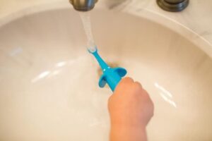 Dr  Browns Toothbrush Blue - Afbeelding 3