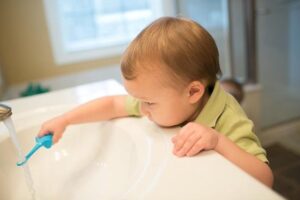 Dr  Browns Toothbrush Blue - Afbeelding 4