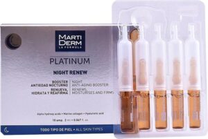 Ampullen Martiderm Platinum Night Renew - Afbeelding 3
