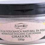 Kleimasker voor Gezicht en Haar Ghassoul Arganour (100 g)