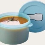 Tupperware soeptas blauw