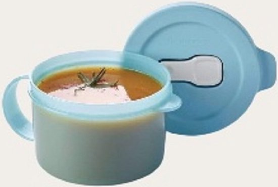 550x370-89 Tupperware soeptas blauw - Afbeelding 1