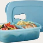 Tupperware Crystalwave vakjesbord blauw