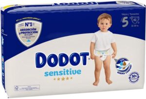 Wegwerpluiers Sensitive T5 11-16 kg Dodot (42 pcs) - Afbeelding 2