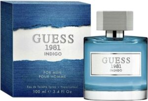 Herenparfum Guess EDT 100 ml Guess 1981 Indigo For Men - Afbeelding 4