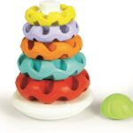 Baby Clementoni - Stapeltoren - 5 Stapelringen - Duurzaam Speelgoed - Vanaf 1 Jaar