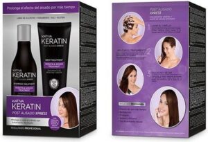 Brazilian Hair Straightener Set Kativa Keratin (2 pcs) (250 ml + 200 ml) - Afbeelding 3