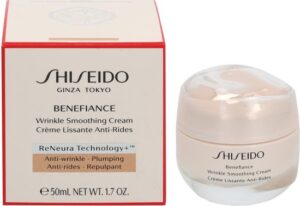 Shiseido Huidverzorging Benefiance Wrinkle Smoothing Cream Creme Anti Aging Alle Huidtypen 50ml - Afbeelding 3