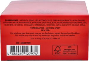 Herenparfum Montblanc Legend Red EDP (50 ml) - Afbeelding 3