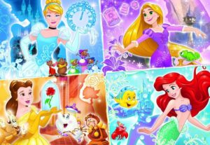 Legpuzzel - 180 stukjes - Disney Prinsessen - Clementoni - Afbeelding 3