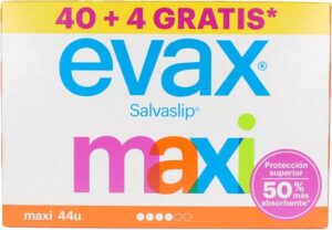 Evax Cottonlike Maxi Pantyliners 40 Units - Afbeelding 2