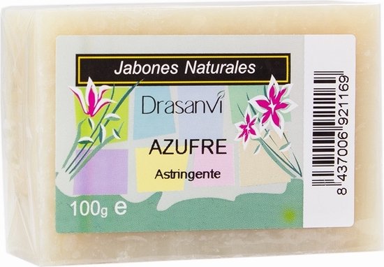 550x382-22 Drasanvi Jabon Azufre Zolfo 100g - Afbeelding 1