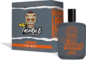Rebel Fragrances Urban Eau De Toilette Mannen - 100 ml - Mannen Parfum - Mannen Cadeautjes - Verleidelijk en Intrigerend Herengeur - Afbeelding 3