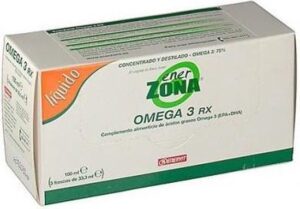 Enervit Enerzona Omega 3 Rx Complemento Alimenticio De Acidos Grasos Aceite Pescado 3 Frascos X 33,3g
