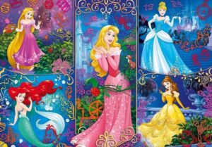 Clementoni Puzzel 3d-vision Disney Princess 104 Stukjes - Afbeelding 3
