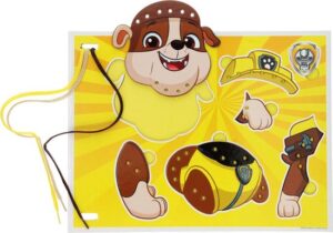 Paw Patrol Rijgveter Puzzel Inclusief 6 Puzzelstukjes en 3 Gekleurde Veters - 3+ - Afbeelding 2