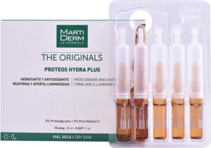 Ampullen Martiderm The Originals Proteos Hydra Plus Hydraterend Antioxidant (10 X 2 ml) - Afbeelding 4