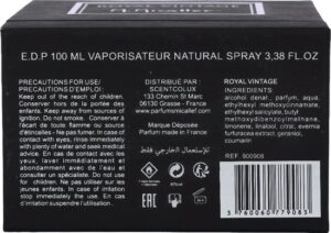 M  Micallef Royal Vintage Eau De Parfum Spray 100 ml for Men - Afbeelding 2