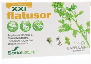 Digestive supplement Soria Natural Flatusor 30 Units - Afbeelding 3