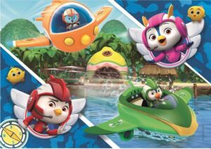 Clementoni Legpuzzel Top Wings Vliegen Junior Karton 60 Stukjes - Afbeelding 3