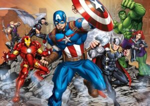 Clementoni Legpuzzel 4-in-1 Avengers - 20/60/100/180 Stukjes - Afbeelding 3
